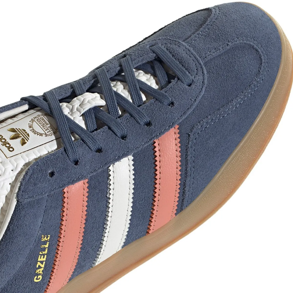 Adidas Women's Gazelle Indoor Preloved Ink Mel/Wonder Clay/Sand Strata