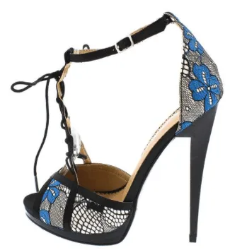 AMANDA BLUE PEEP TOE