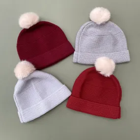 AW Artesania Granlei Pom Pom Hats