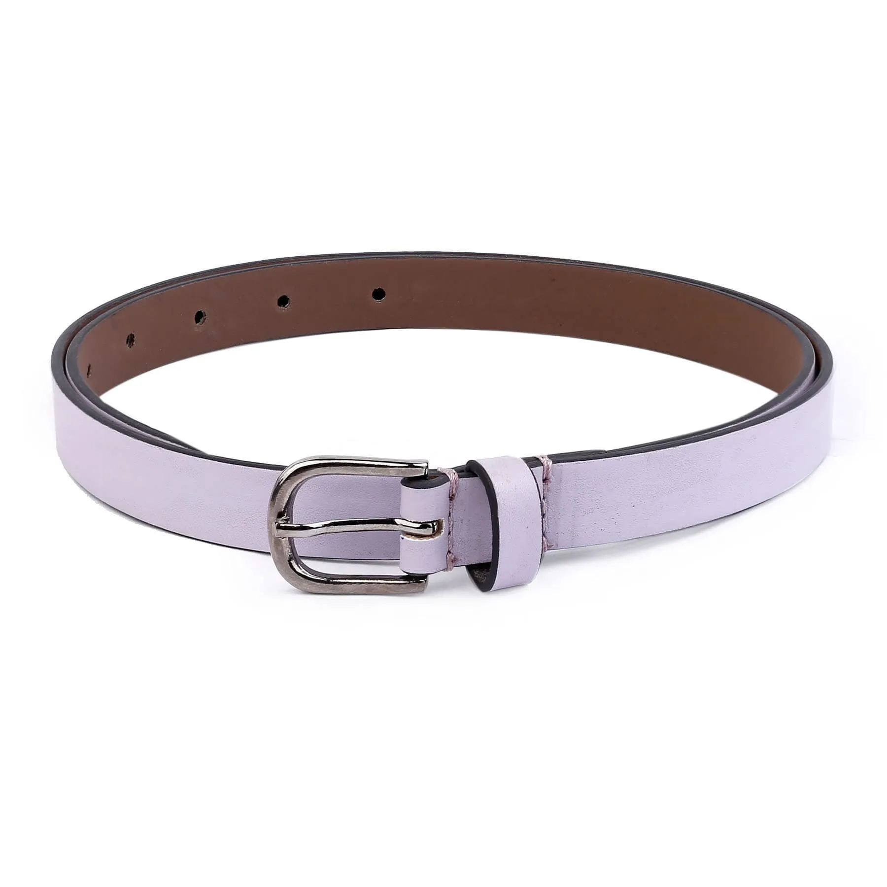 Bacca Bucci Women Leather Belts with Imported Nickle Free Buckle | Width : 20 MM | Solid Color Luster Finish Belt