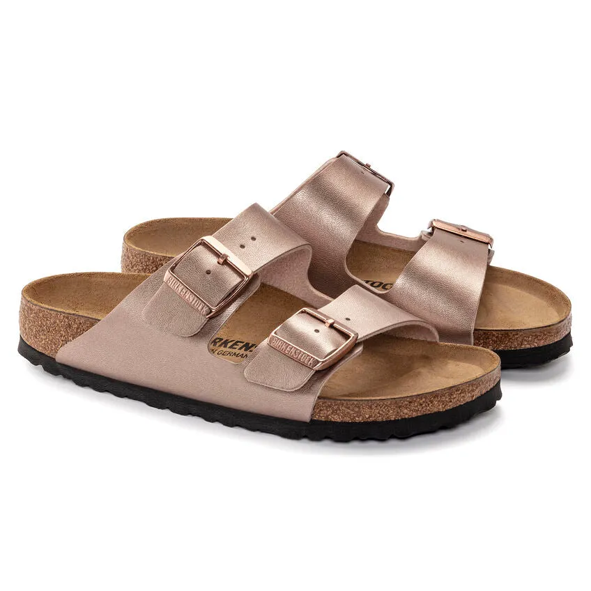 'Birkenstock' Women's Arizona Birko-Flor Sandal - Copper