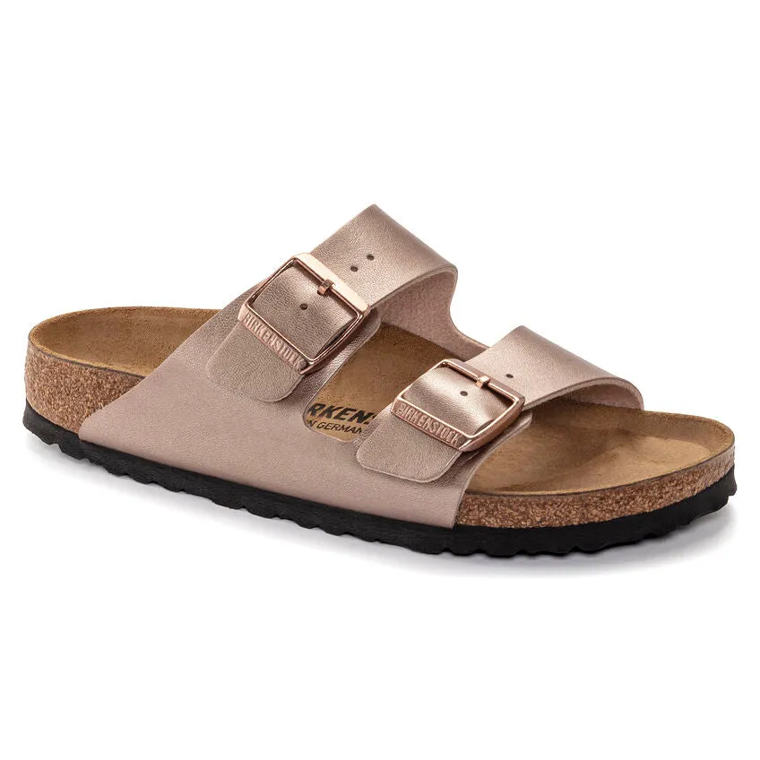 'Birkenstock' Women's Arizona Birko-Flor Sandal - Copper