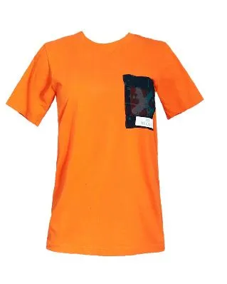 Bloke Short-sleeve Orange Patch T-shirt