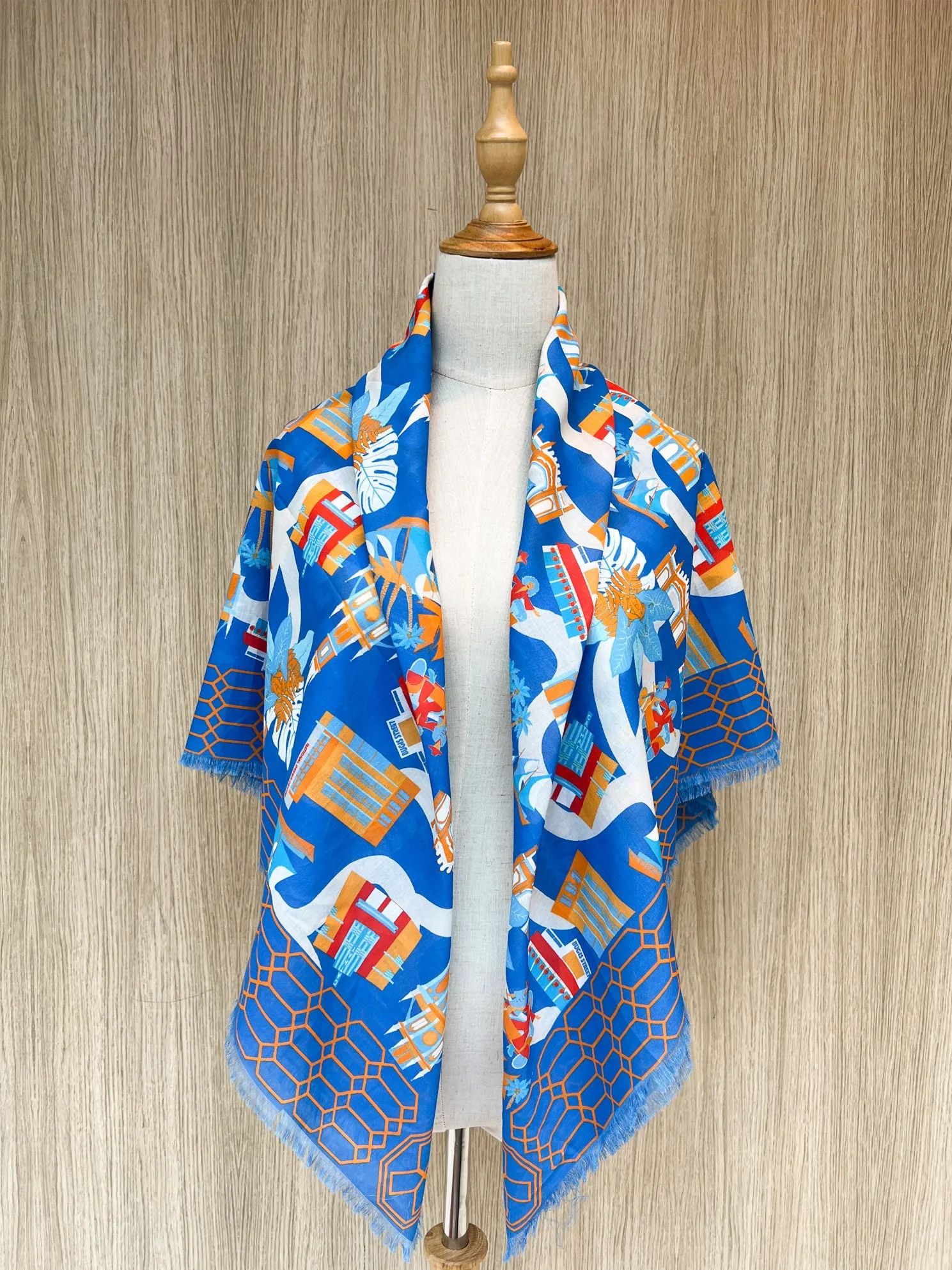 Bras Basah Bugis Cotton Scarf