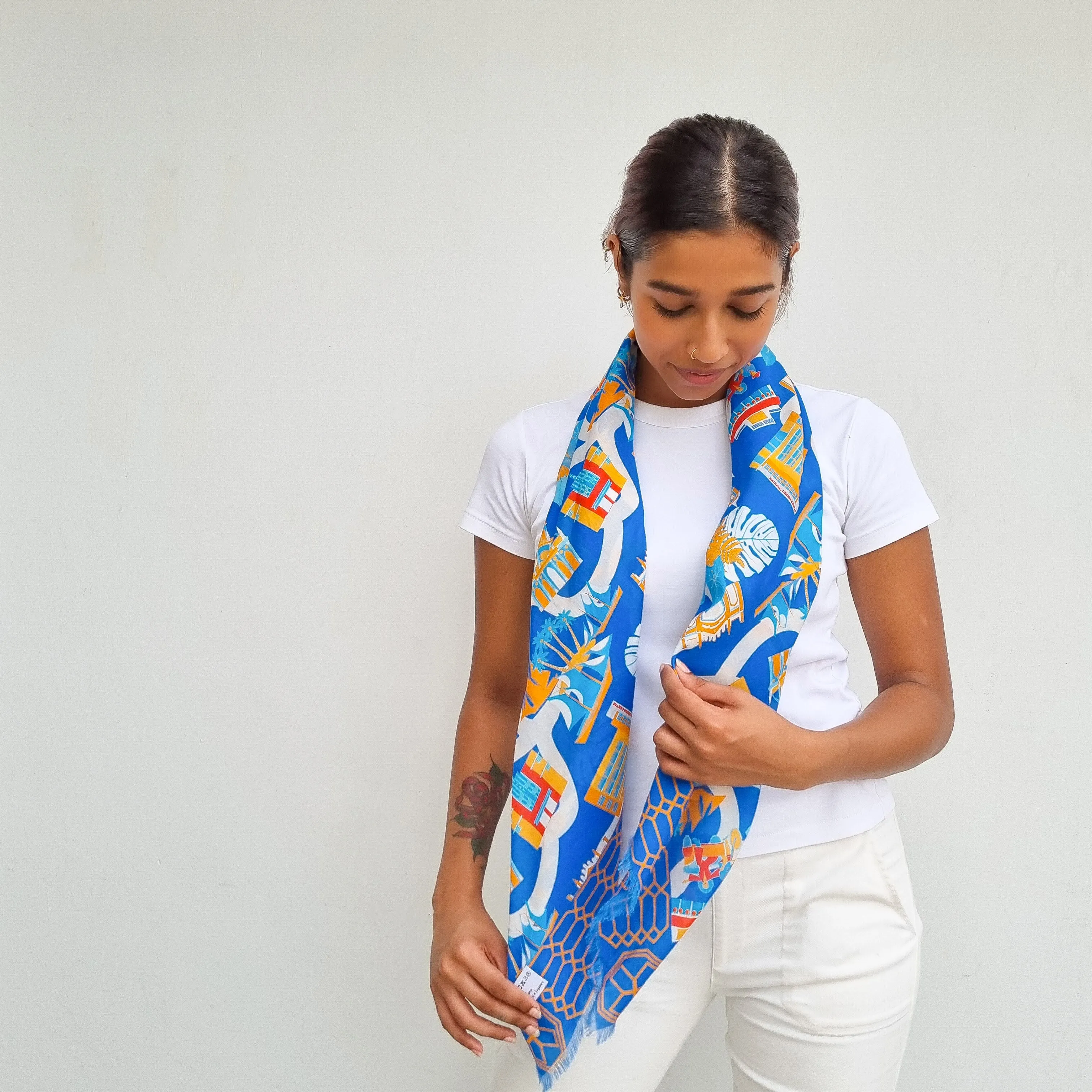 Bras Basah Bugis Cotton Scarf