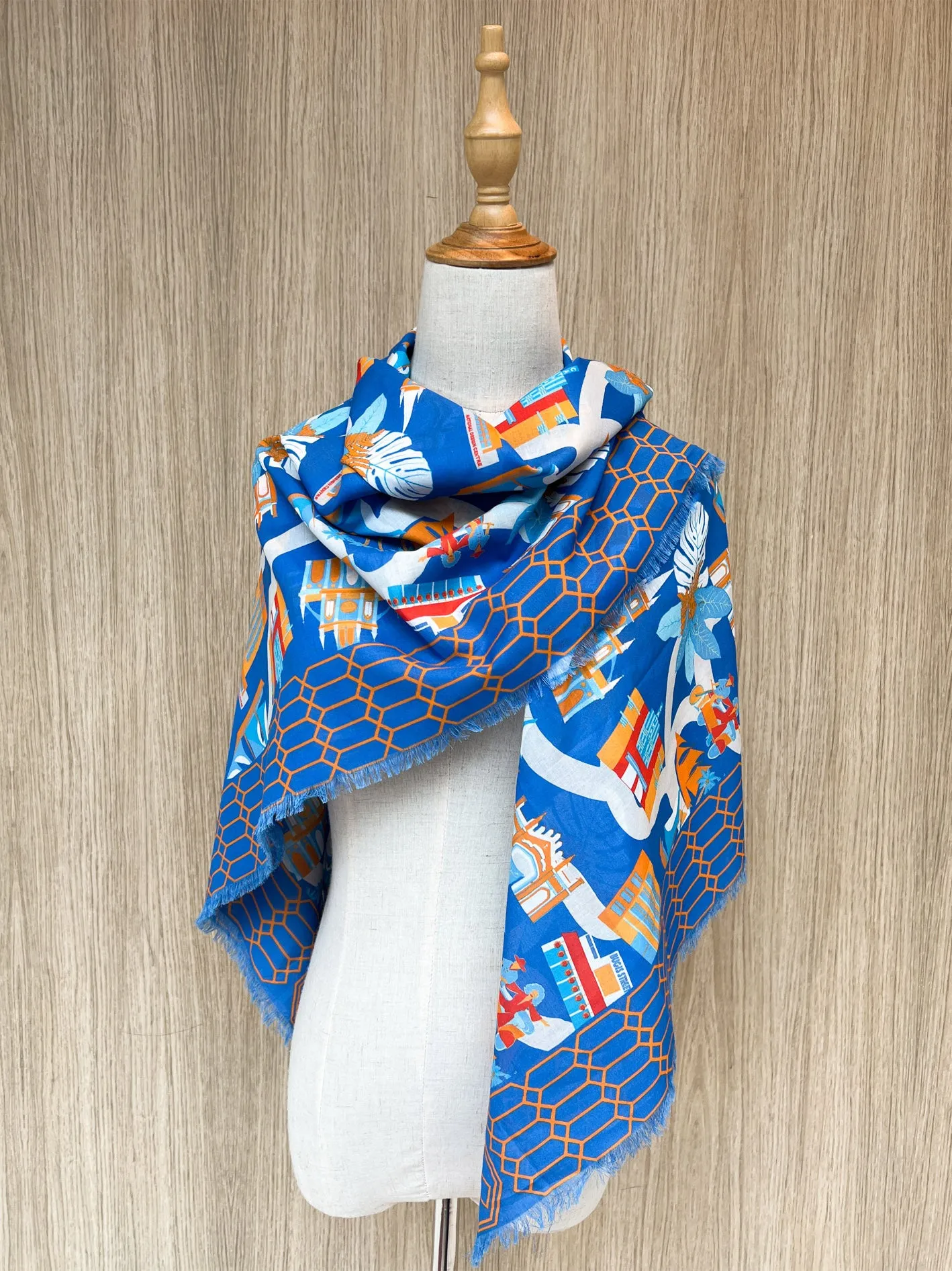 Bras Basah Bugis Cotton Scarf