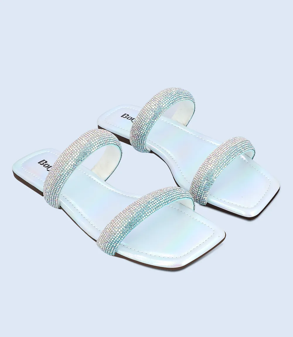 BW9437-AQUA-Women Slipper