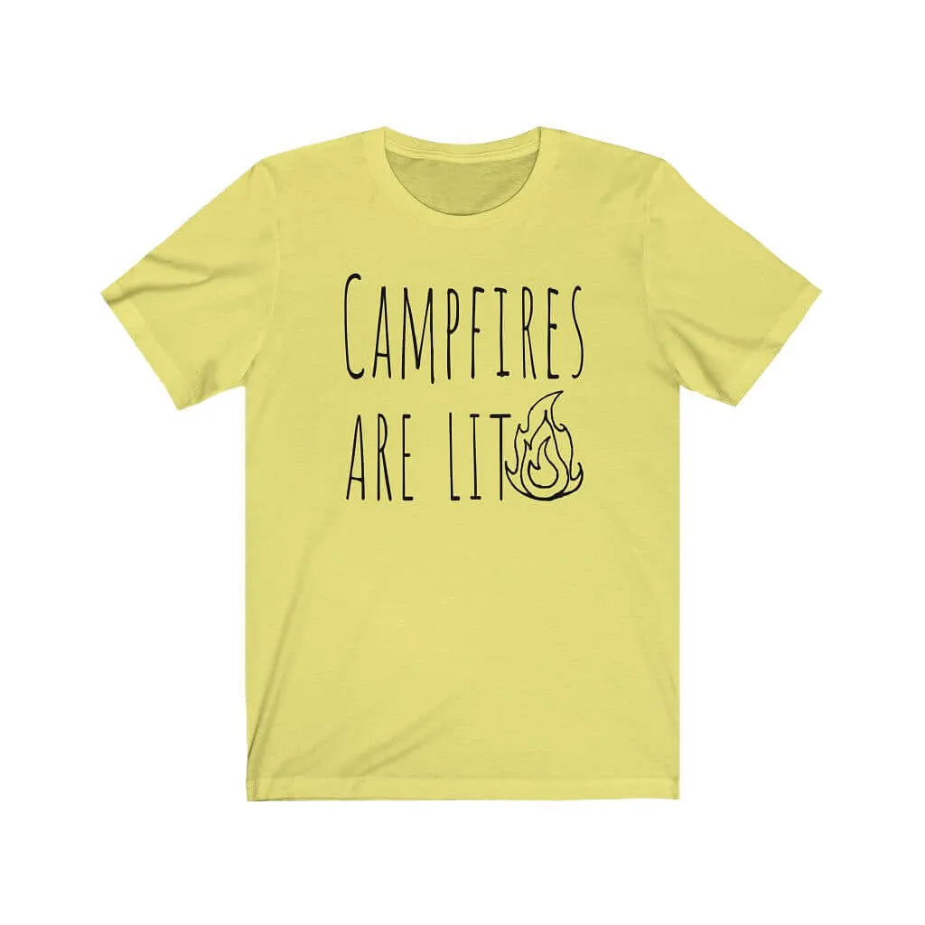 Campfires Are Lit Unisex T-Shirt