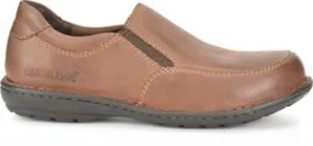 'Carolina' Women's BLVD Aluminum Toe ESD Slip On - Maseru Coffee Brown