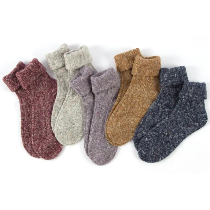 Cotton Ragg Camp Socks | Plum