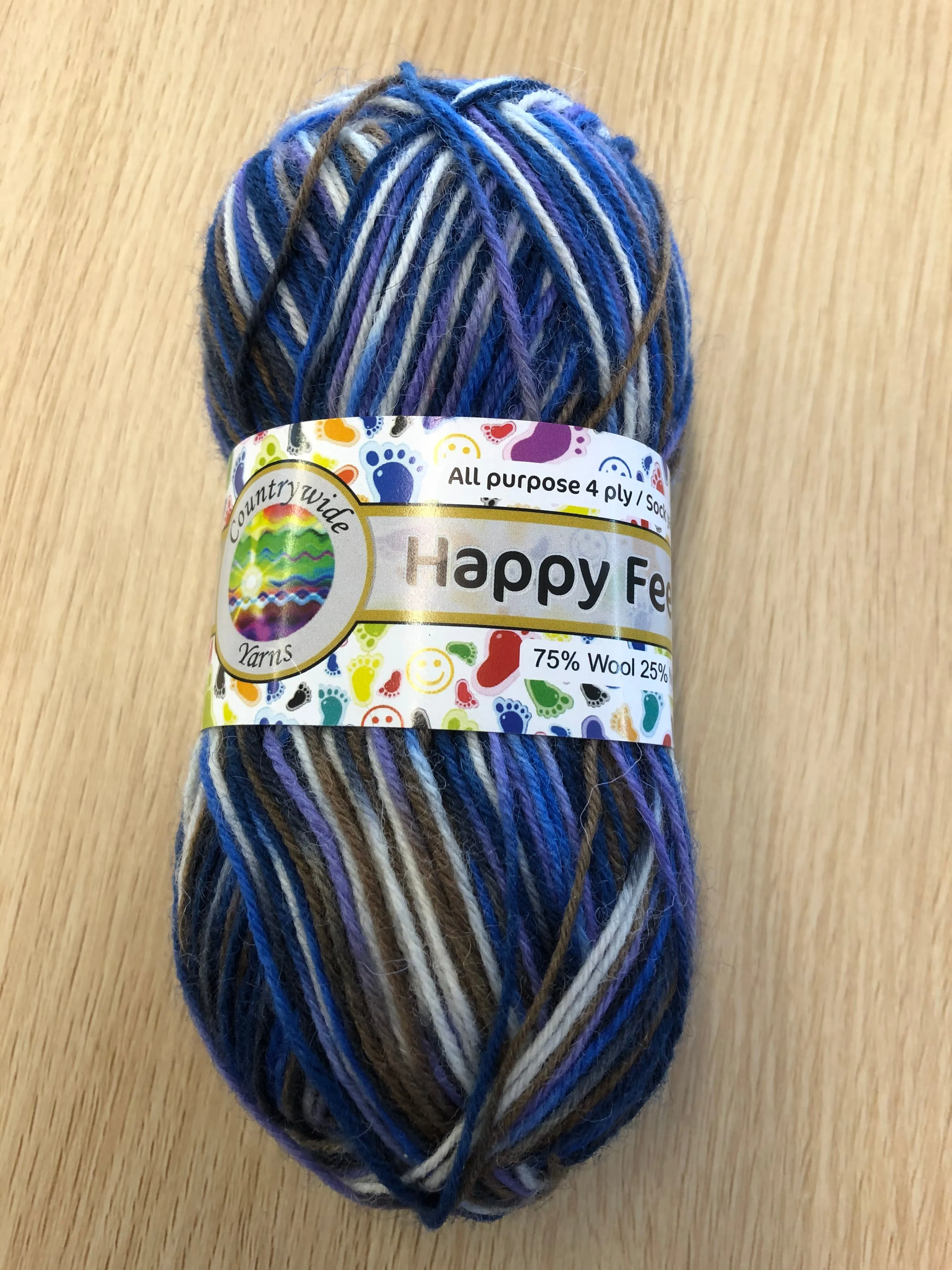 Countrywide New Zealand Happy Feet 4ply Sock Yarn