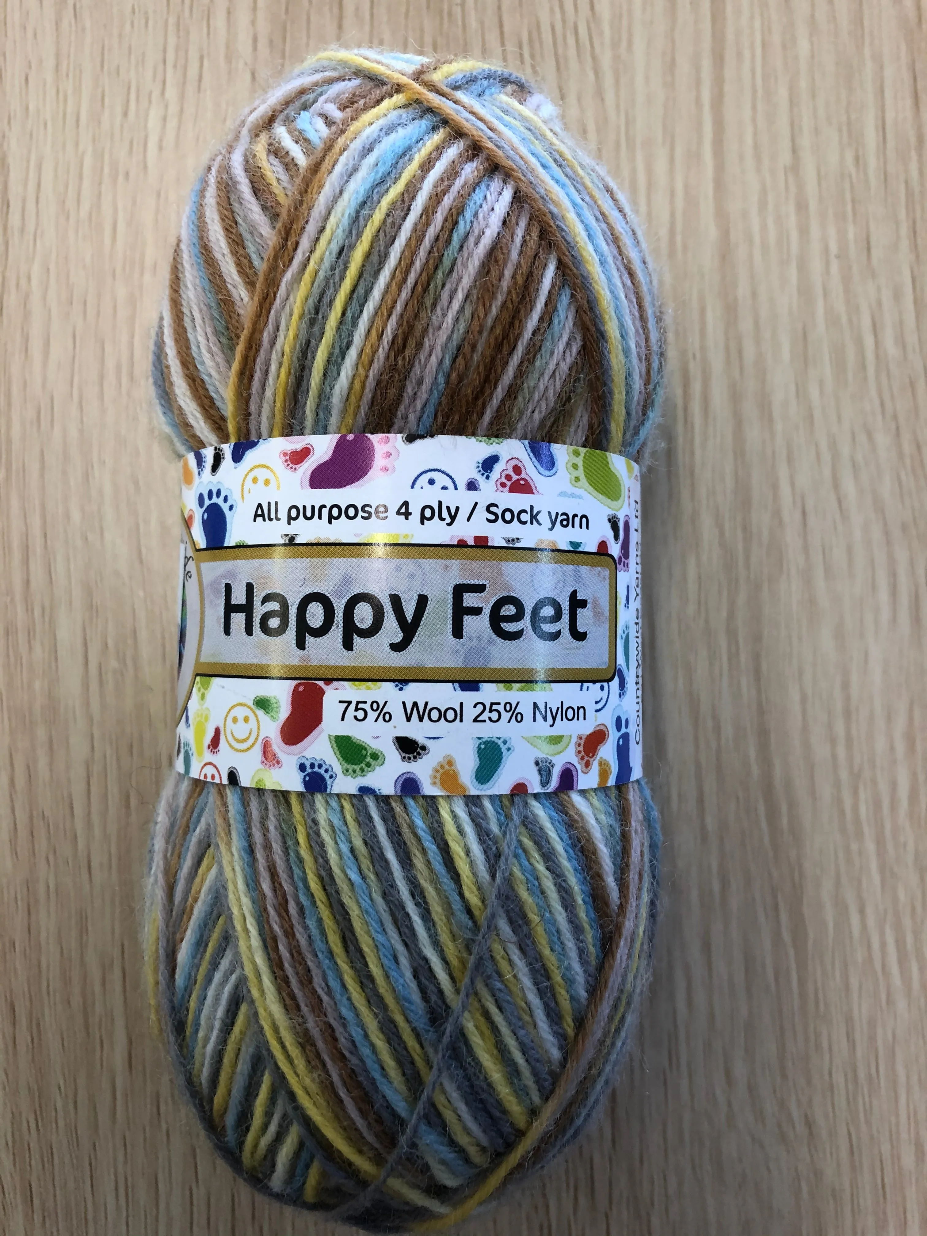 Countrywide New Zealand Happy Feet 4ply Sock Yarn