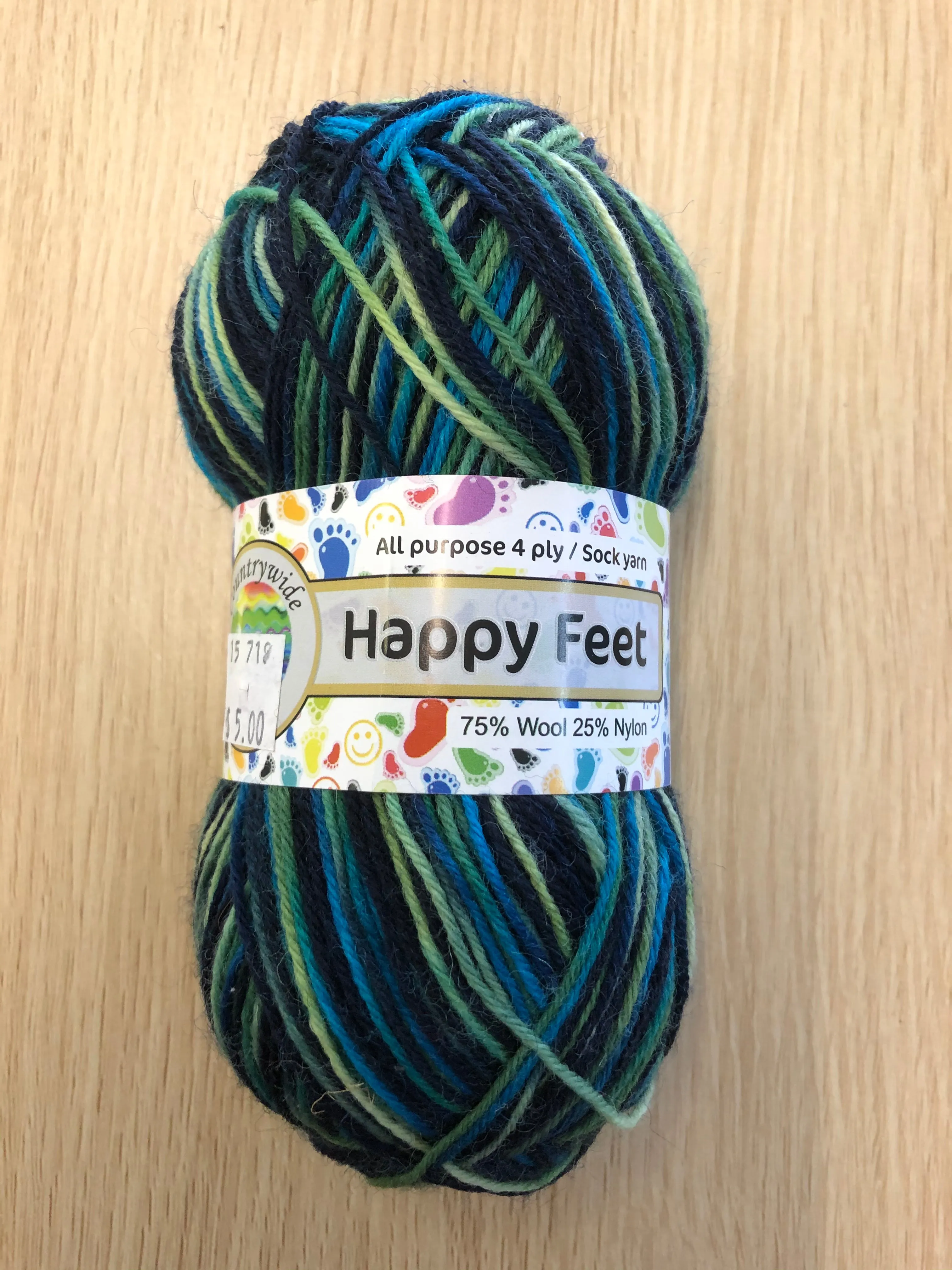 Countrywide New Zealand Happy Feet 4ply Sock Yarn