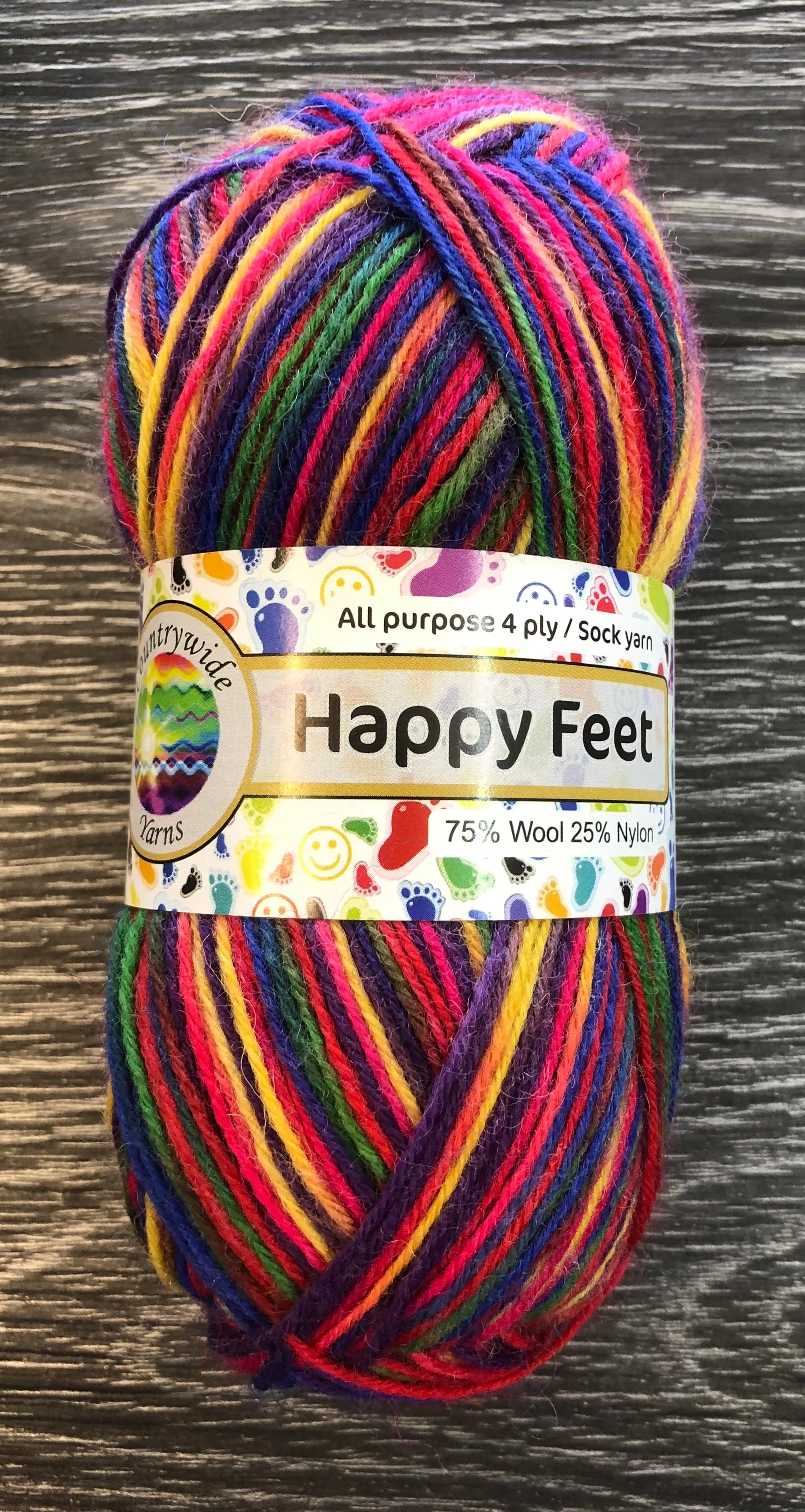 Countrywide New Zealand Happy Feet 4ply Sock Yarn