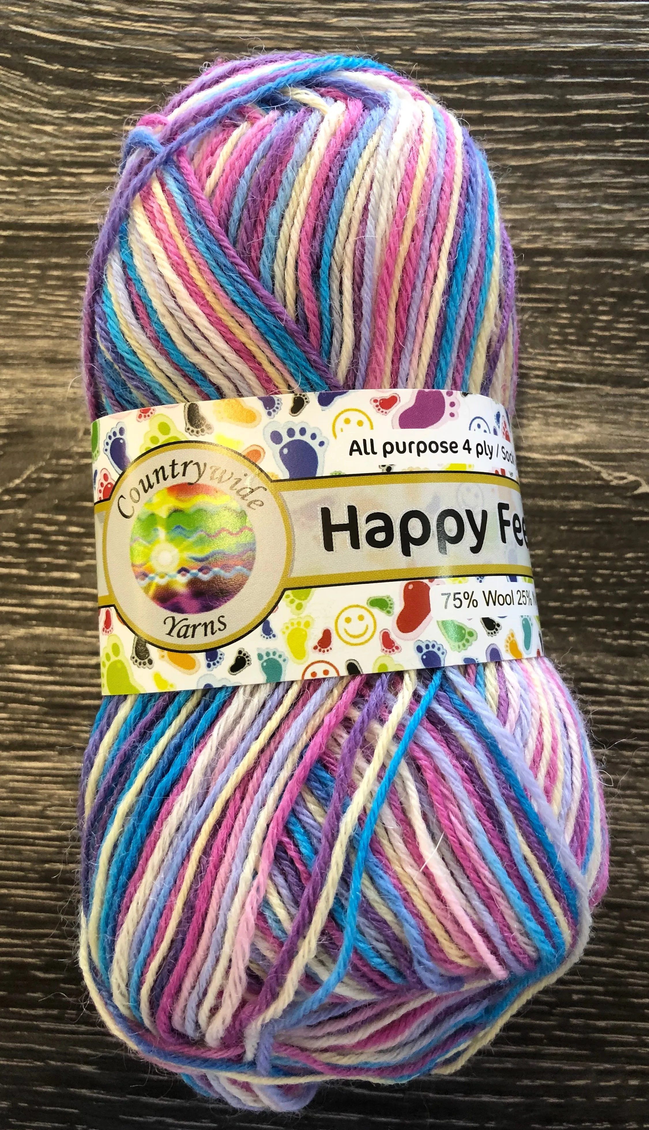 Countrywide New Zealand Happy Feet 4ply Sock Yarn