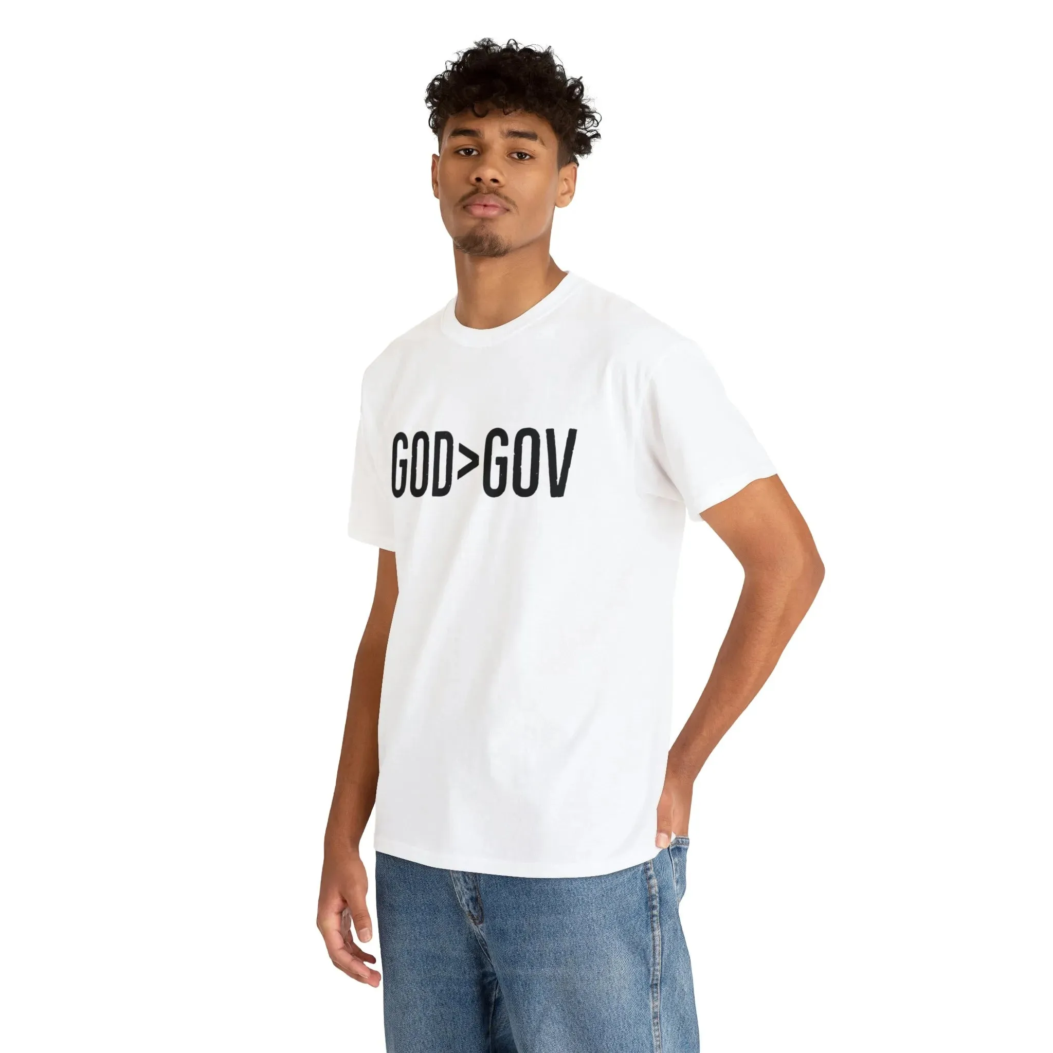 God>Gov Unisex Heavy Cotton Tee