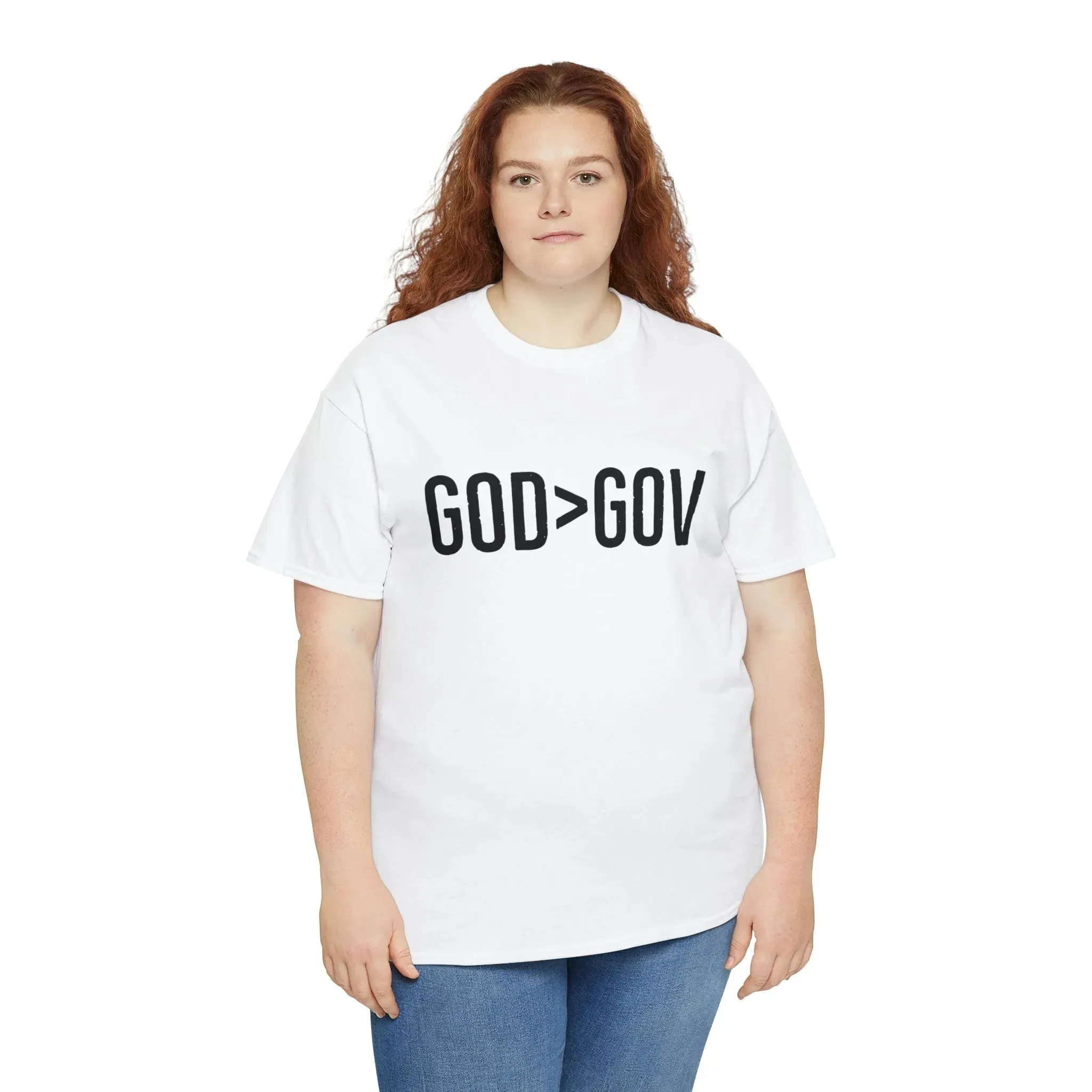 God>Gov Unisex Heavy Cotton Tee