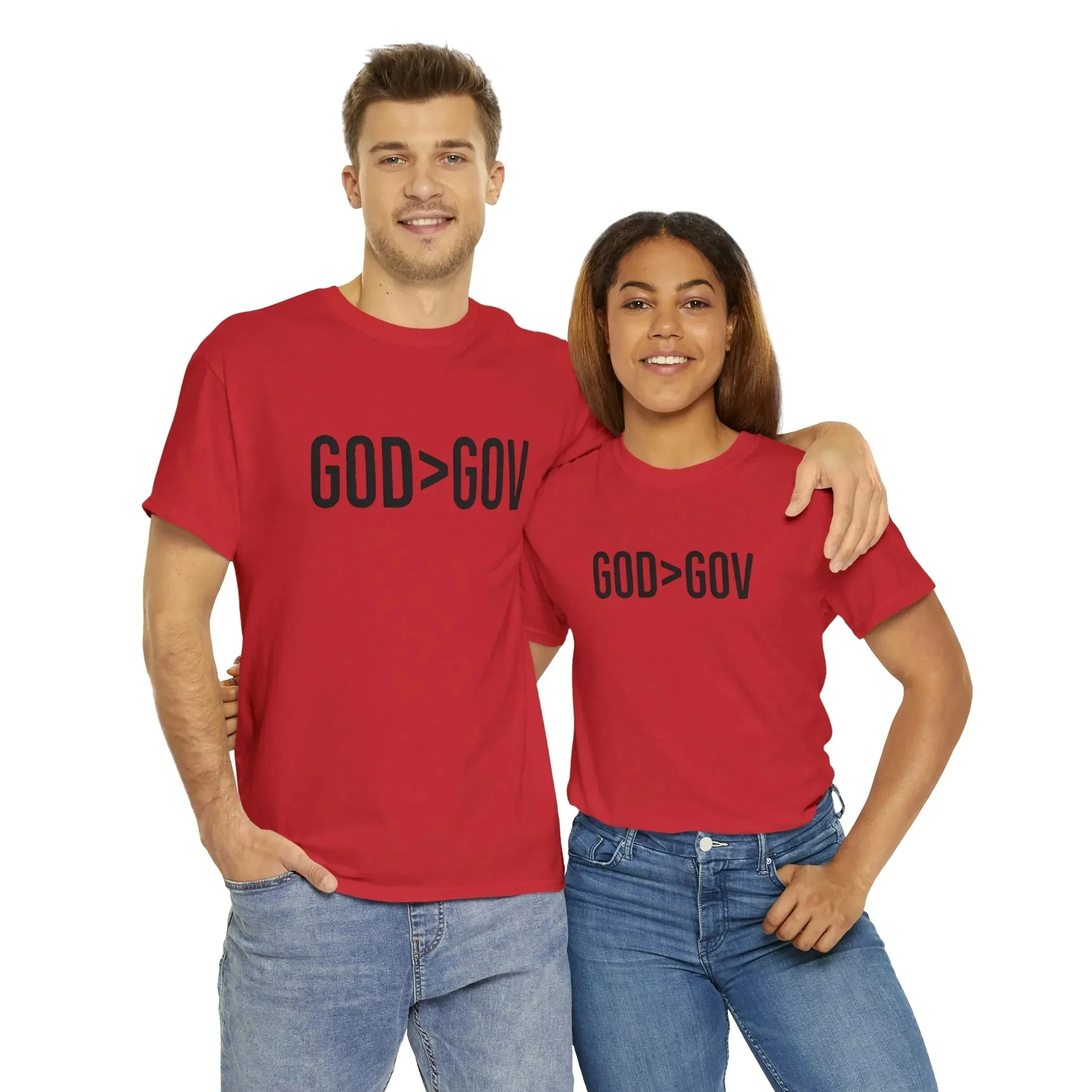 God>Gov Unisex Heavy Cotton Tee