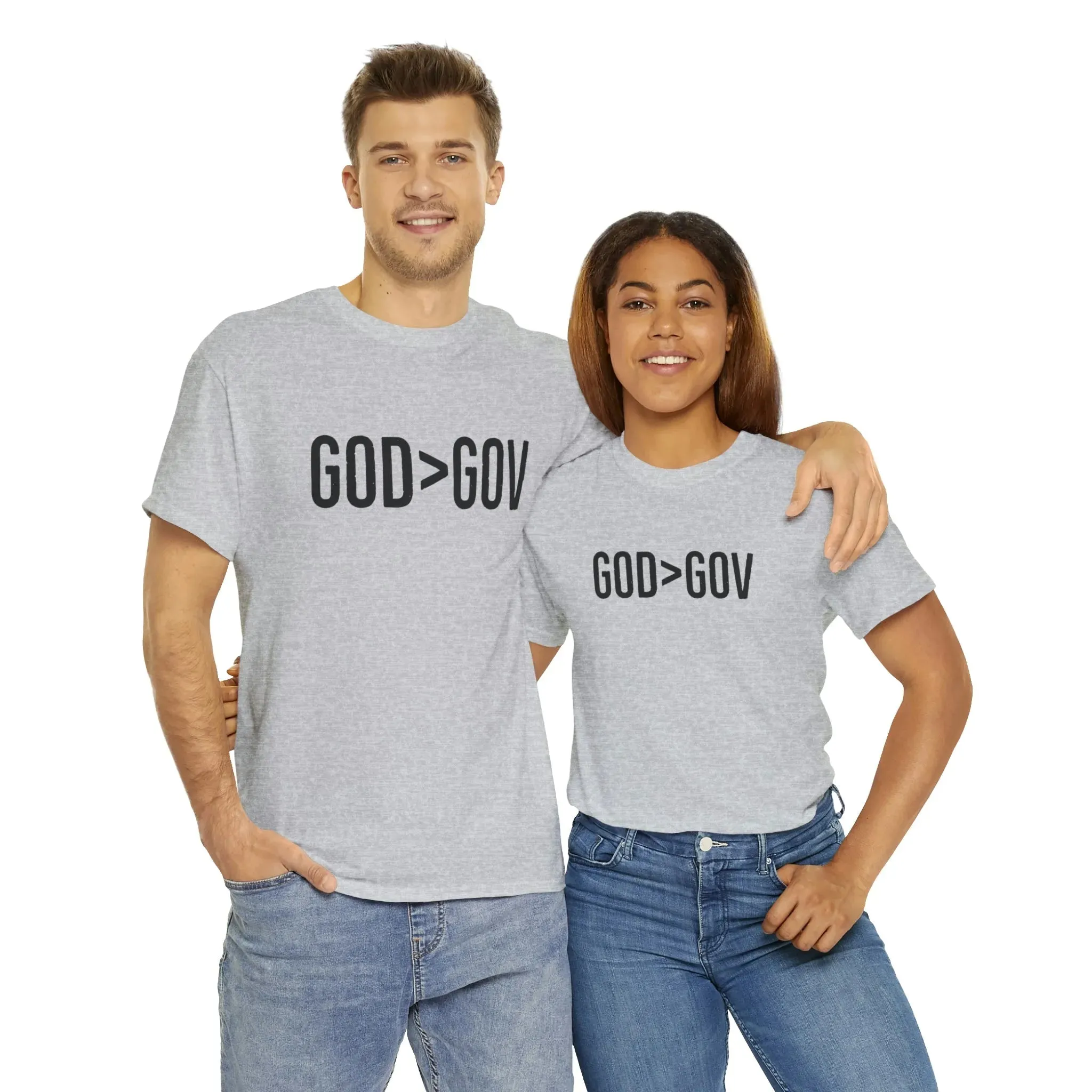 God>Gov Unisex Heavy Cotton Tee