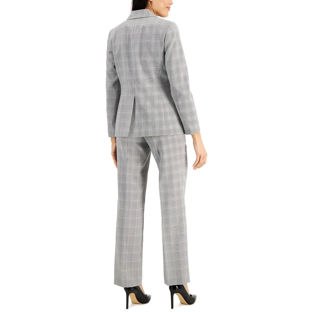 Le Suit Womens Petites Woven 2PC Pant Suit