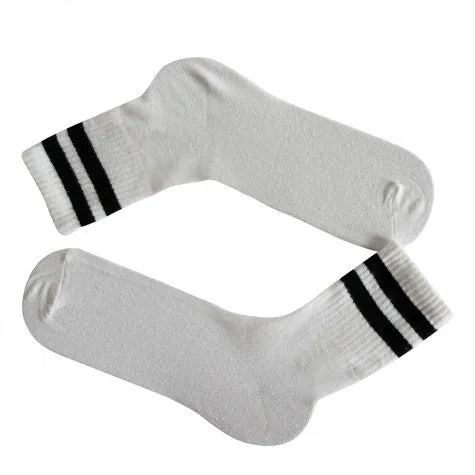 Louluu Women 2stripe Tennis Socks Box - 6