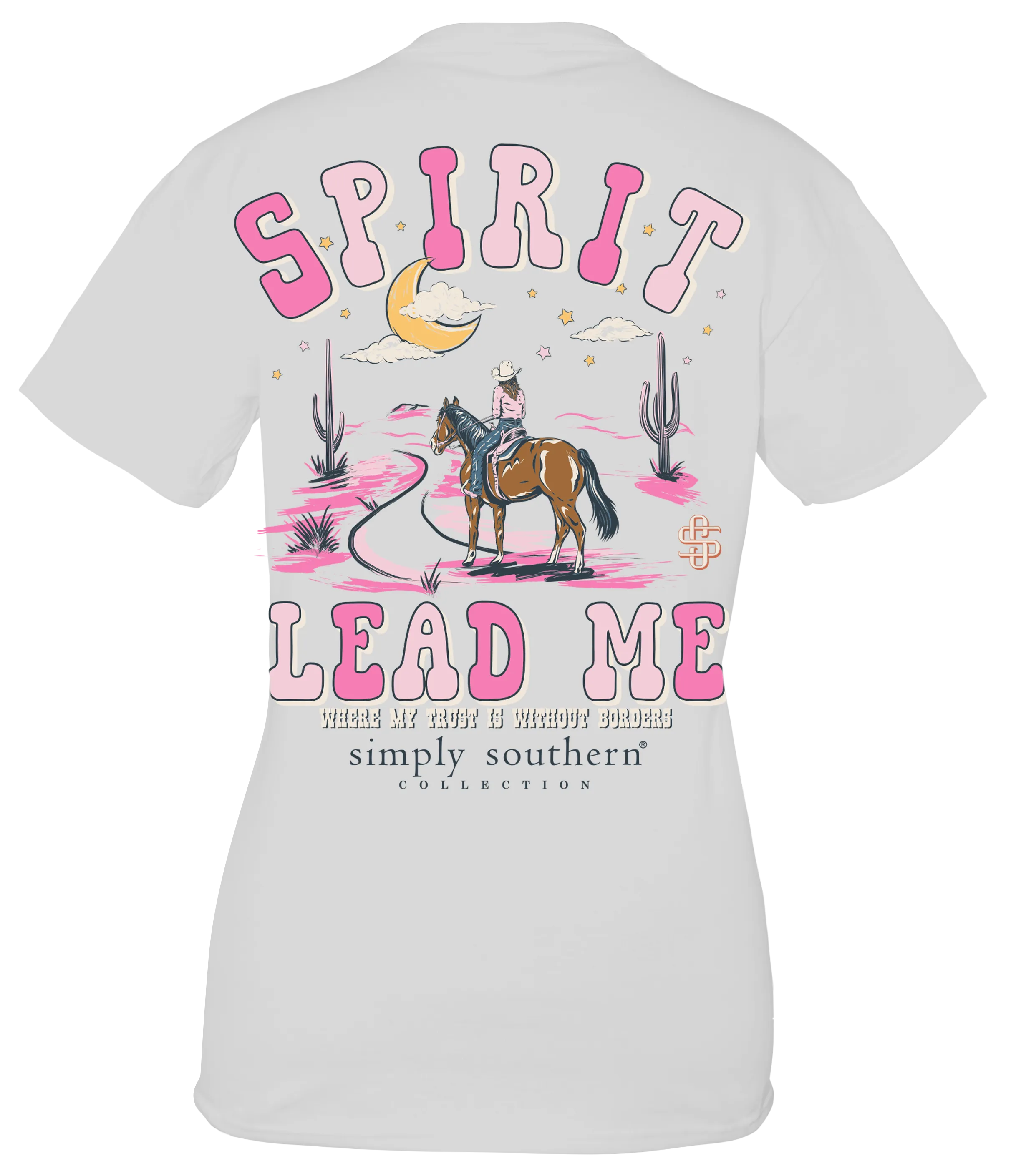 Simply Southern 'Spirit Lead Me' Cowgirl Desert Ride Tee