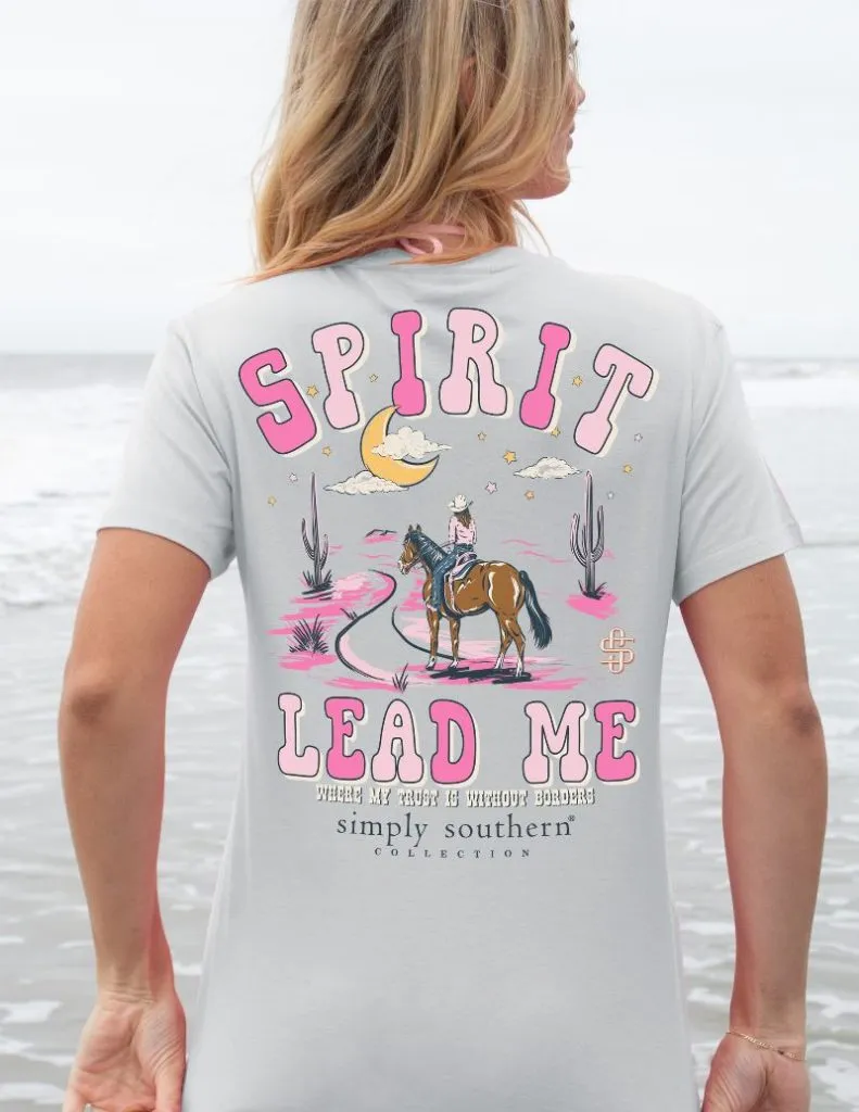 Simply Southern 'Spirit Lead Me' Cowgirl Desert Ride Tee