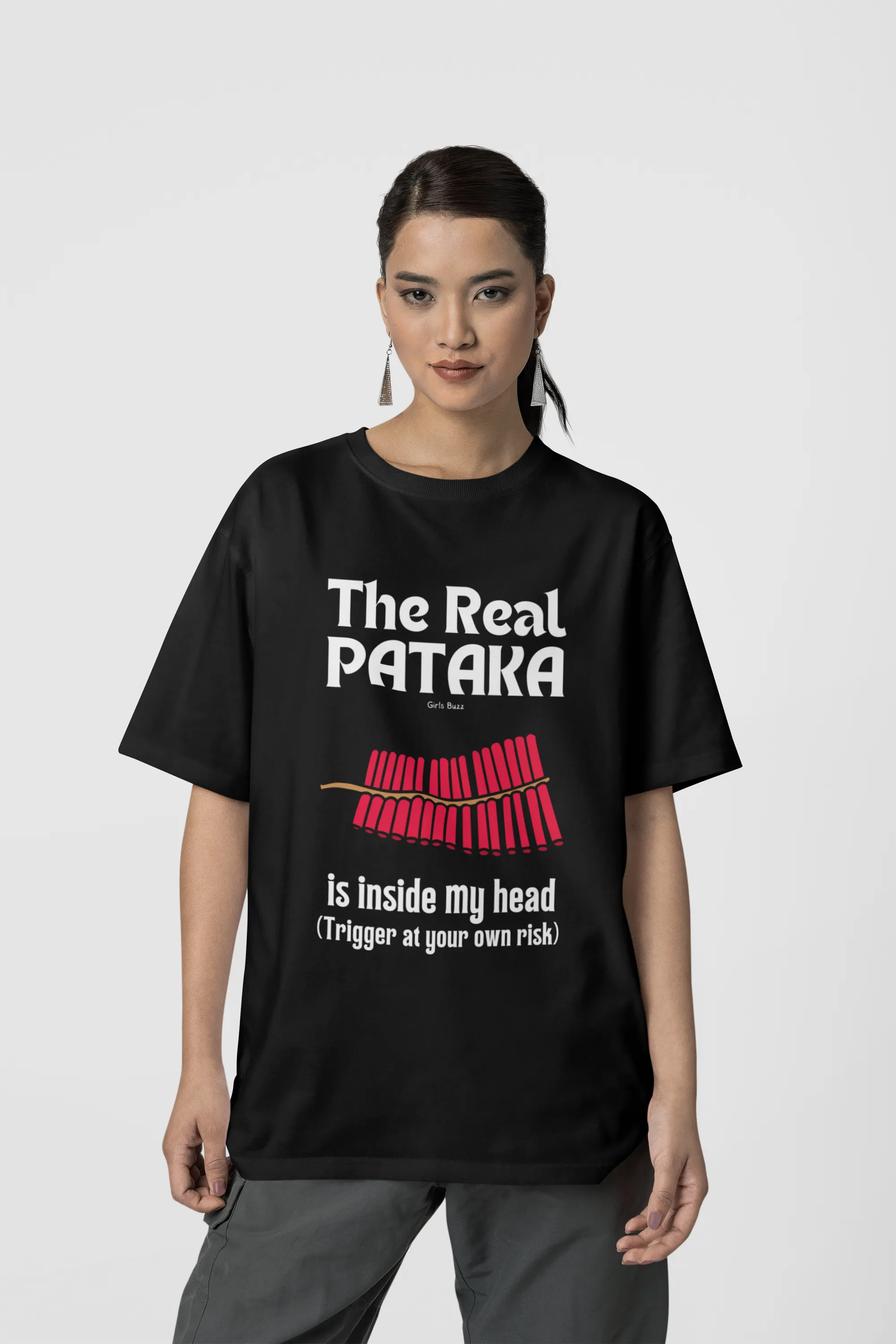 The Real Pataka Oversized T-shirt