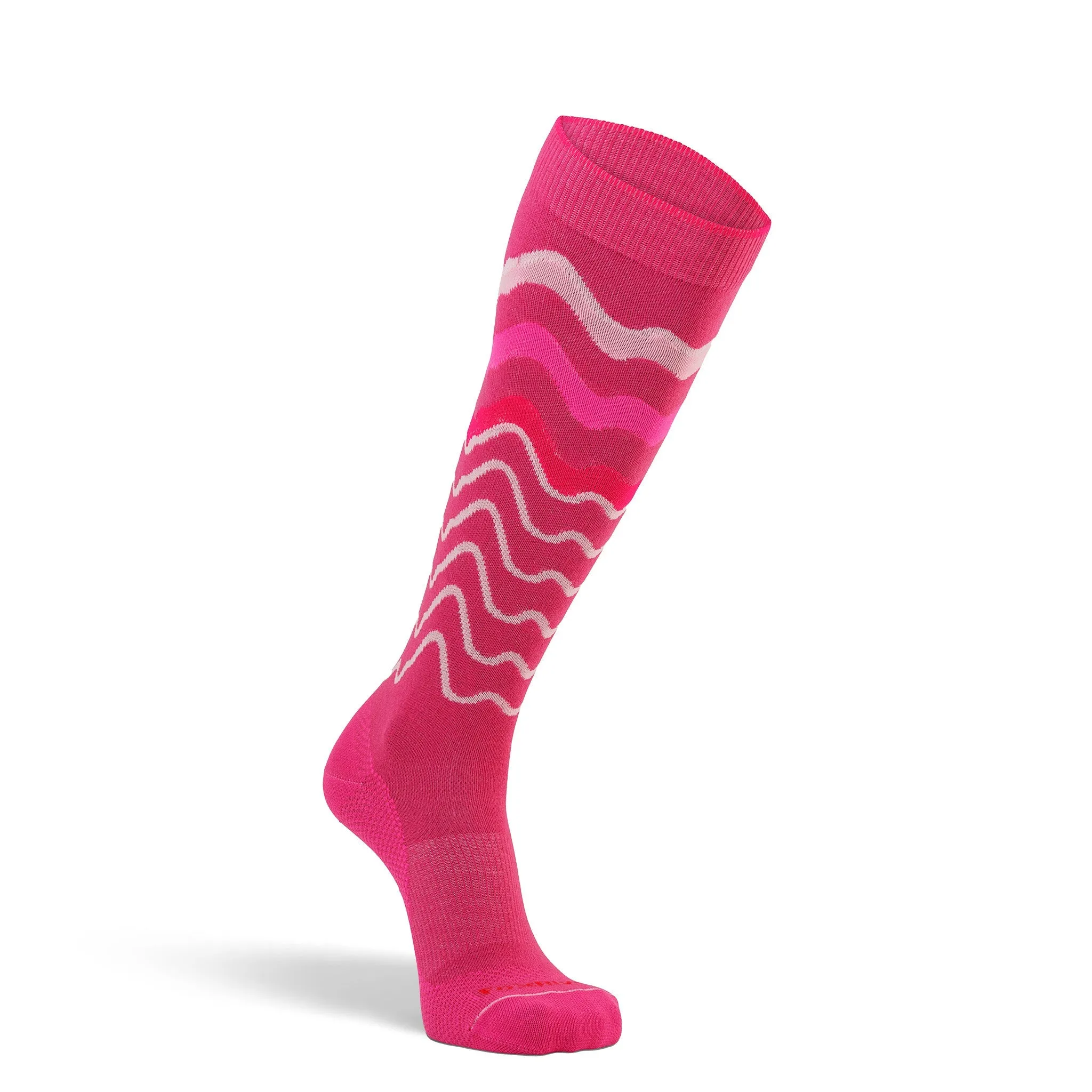 Women's Freerider Ultra-Lightweight Over-the-Calf Ski and Snowboard Sock