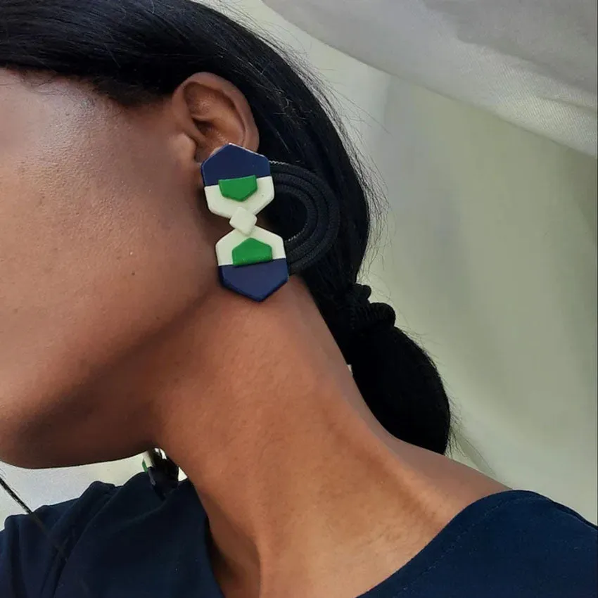 XITA Chia Green Earrings